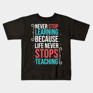 Motivation Quotes Kids T-Shirt